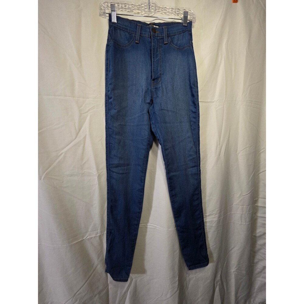 Fashion Nova Womens Jeans Skinny Size 7 W27 Style F98 Made in USA